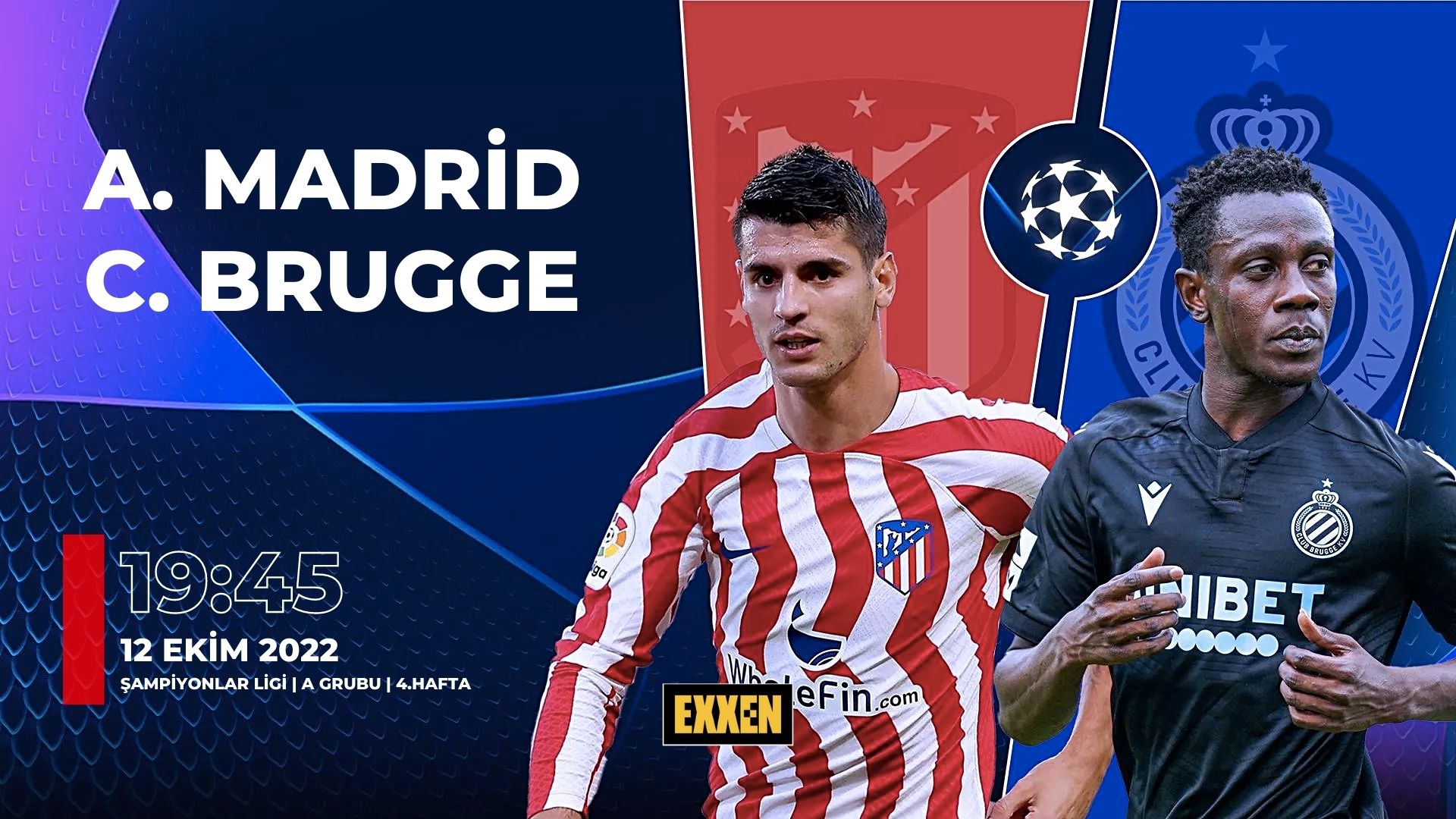 CANLI | Atletico Madrid – Club Brugge Şampiyonlar Ligi Canlı İzle (Maç İzle)