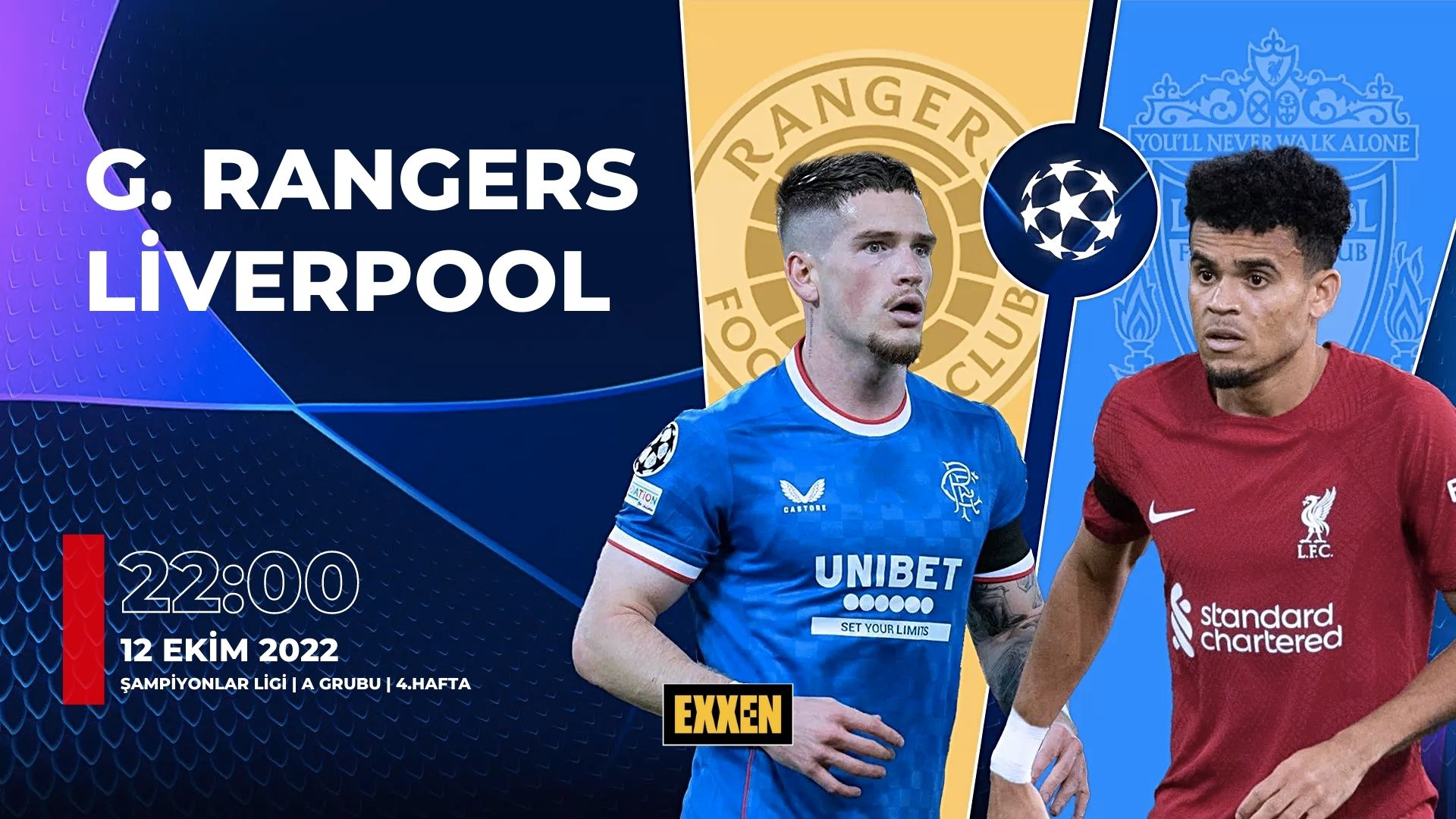 CANLI | G. Rangers – Liverpool Şampiyonlar Ligi Canlı İzle (Maç İzle)