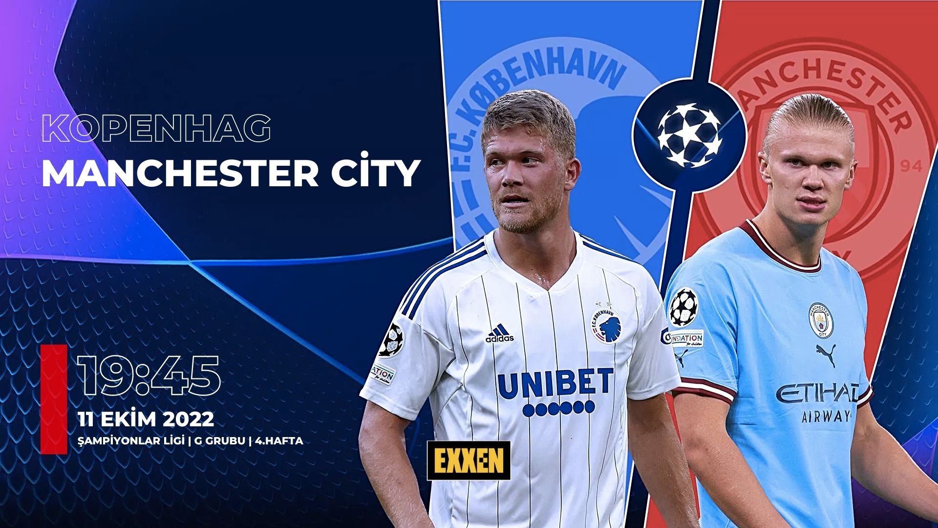 Kopenhag – Manchester City Maçı Exxen İzle