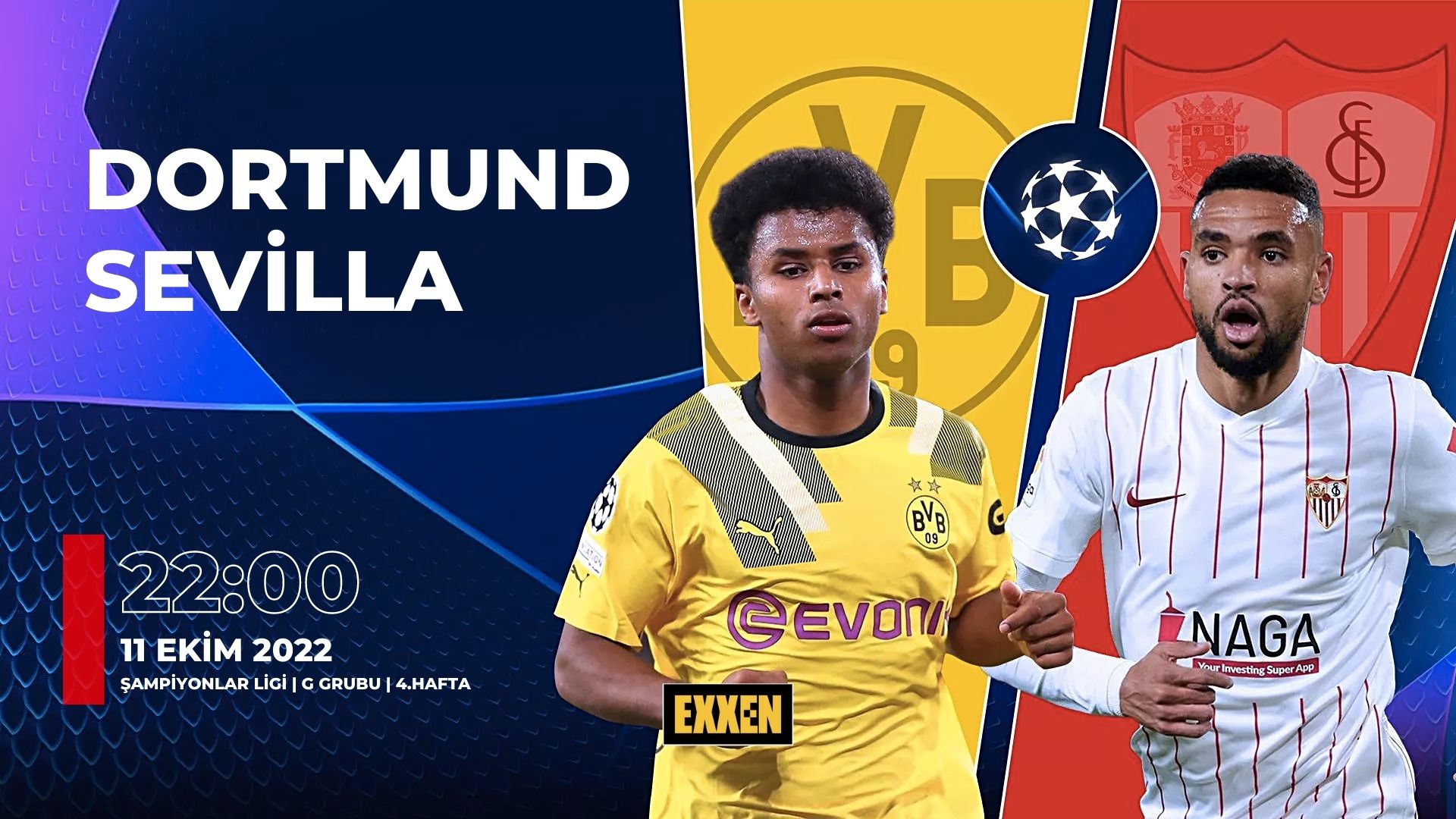 Borussia Dortmund – Sevilla Maçı Exxen İzle